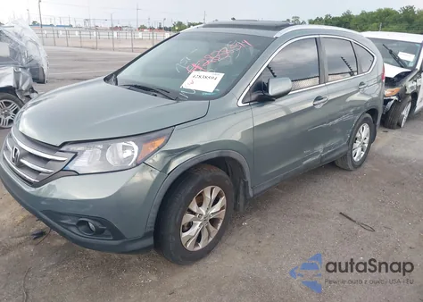 2012 Honda Cr-V Ex-L из США, поврежденный, VIN 5J6RM4H70CL015339